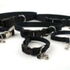 BFF Set – dog collars – angle black