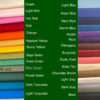 duck cloth color chart 2022 – no olive green