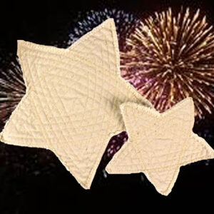New Year Star Quiltoys For Dogs and Cats